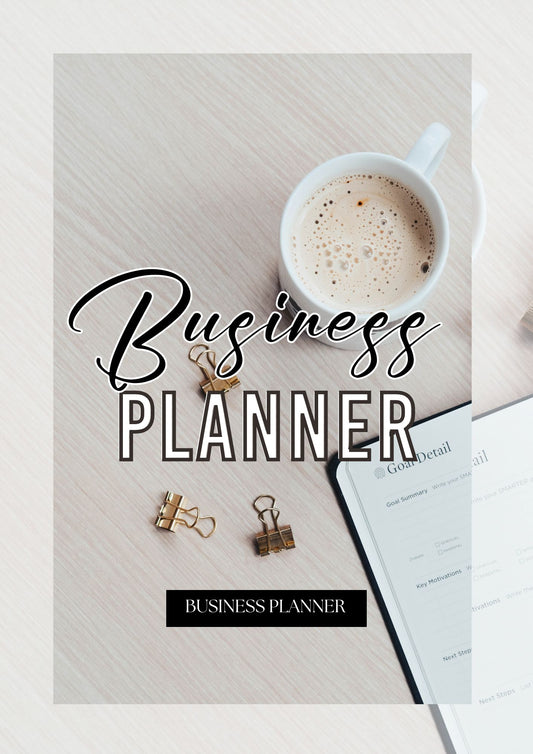 Business Planner (81 Pages/Templates)