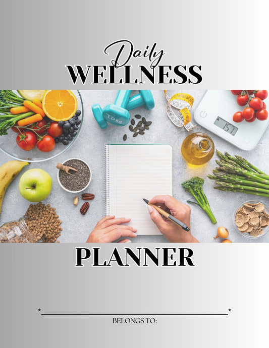Daily Wellness Planner (7 pages-templates)