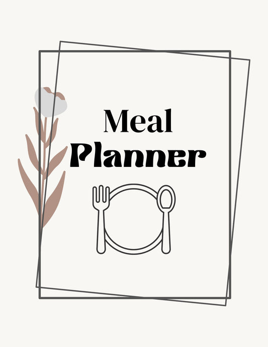 Meal Planner (10-page templates)