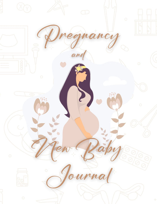 Pregnancy and New Baby Journal (100- Pages/Templates)