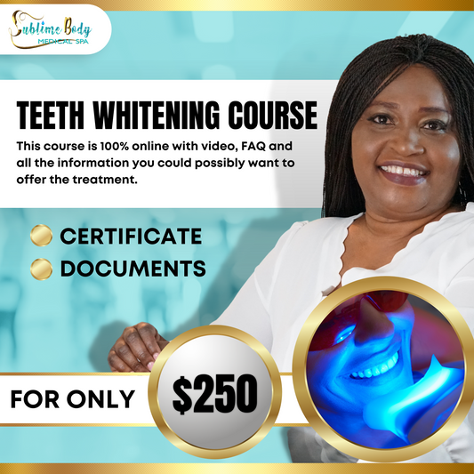 ONLINE TEETH WHITENING COURSE