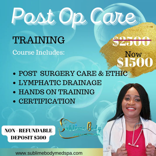 1 TO 1 POST-OP CARE BUSINESS TRAINING